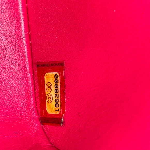 CHANEL Fuchsia Pink Python Mini Bag - Picture 9 of 13